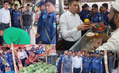 শার্শায় ভোক্তা অধিদপ্তরের অভিযানে তিন প্রতিষ্ঠানকে জরিমানা